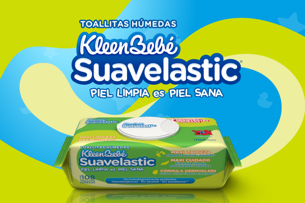 KleenBebé® Suavelastic® Toallitas Humedas