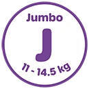 KleenBebé® Suavelastic® Etapa 5 Jumbo