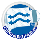 KleenBebé® Absorsec® cintas estirables